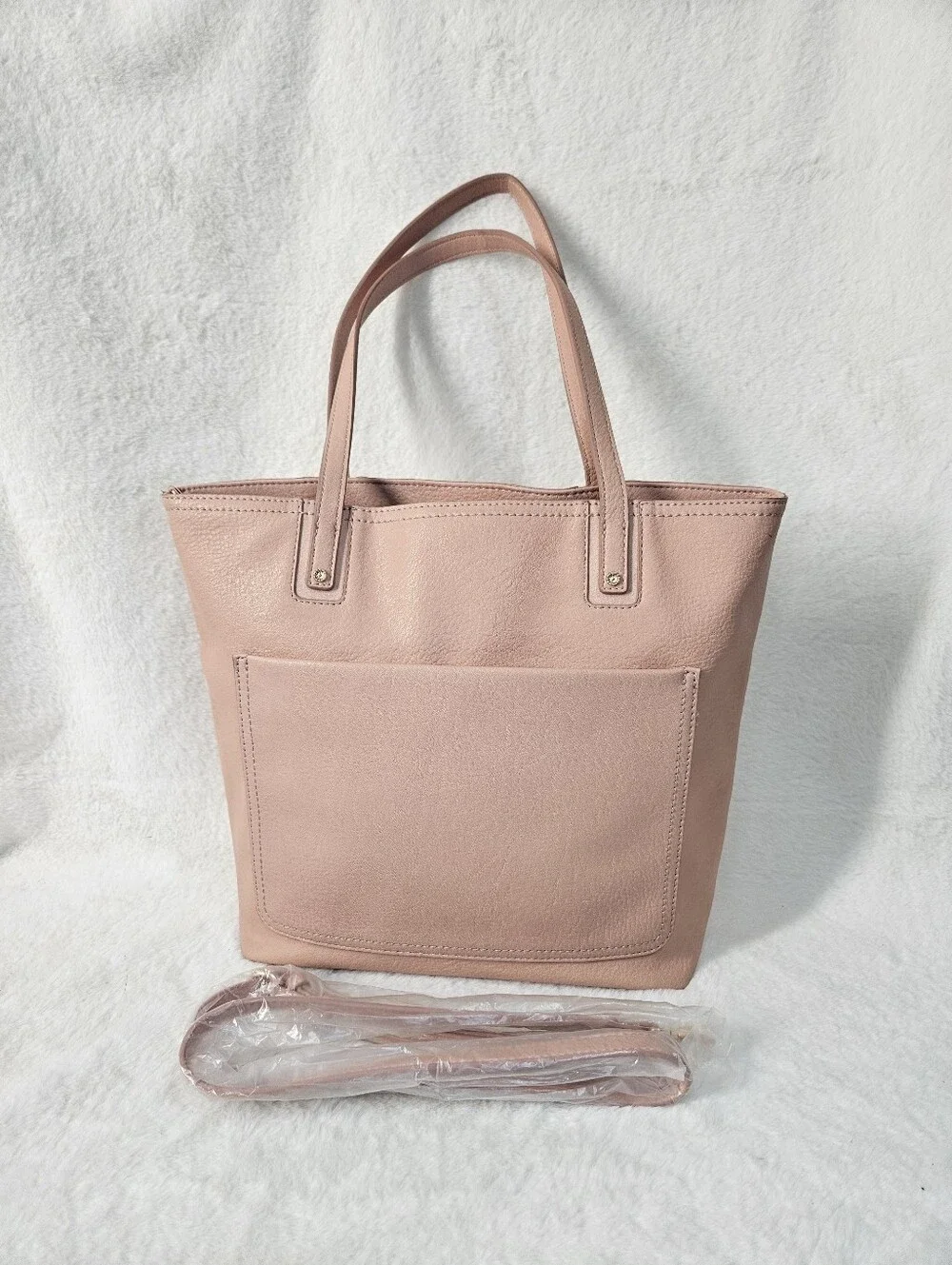 Lauren Conrad Blush Pink Tote Bag Crossbody